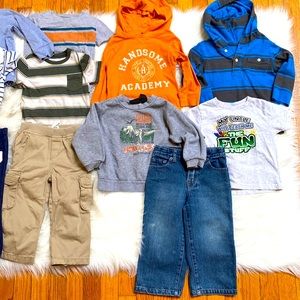 12 Piece Bundle, 24 Months/ 2 Years clothes